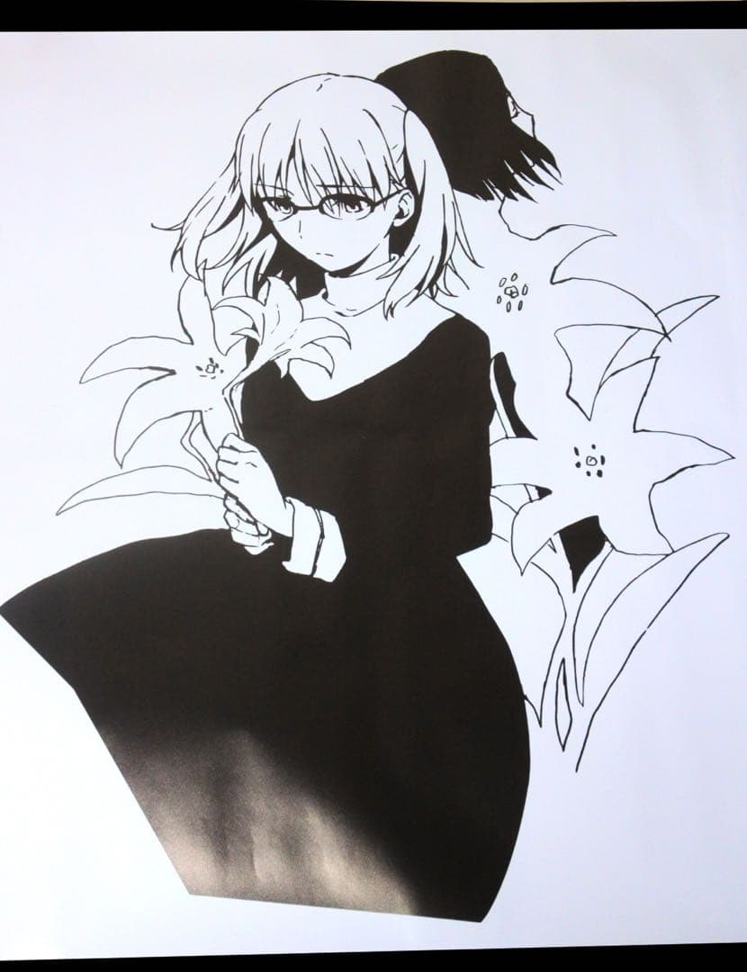 空の境界 ufotable DINING 未来福音 台本イラストビッグポスター