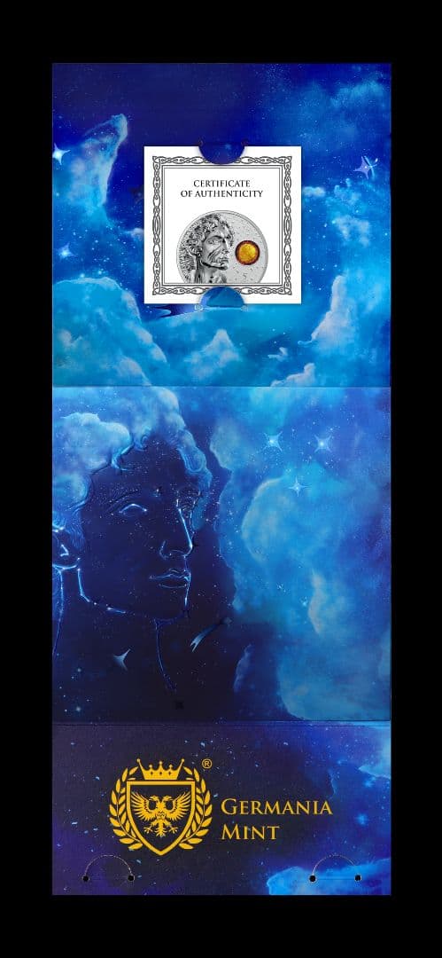 ゲルマニアミント SPパッケージ『地動説 コペルニクス』 1オンス銀貨 純銀