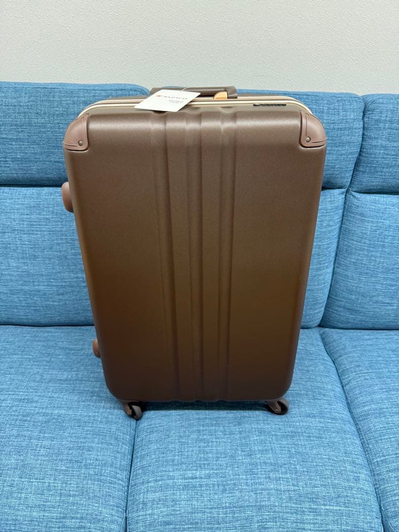 SUNCO SIGNER BIENES ブラウン キャリーケース64L