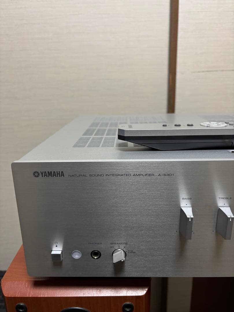 Yamaha A-S301 プリメインアンプ シルバー　美品