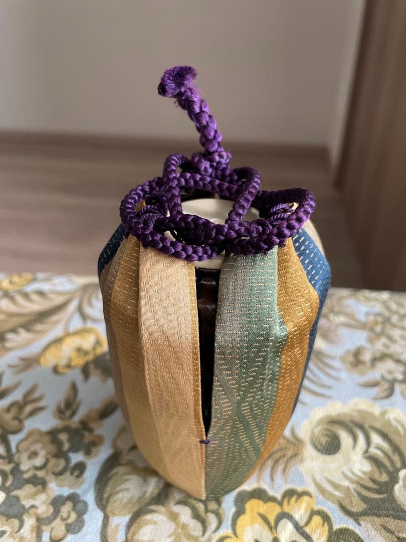 肩衝茶入　大名物槍の鞘　写　笹田仁史