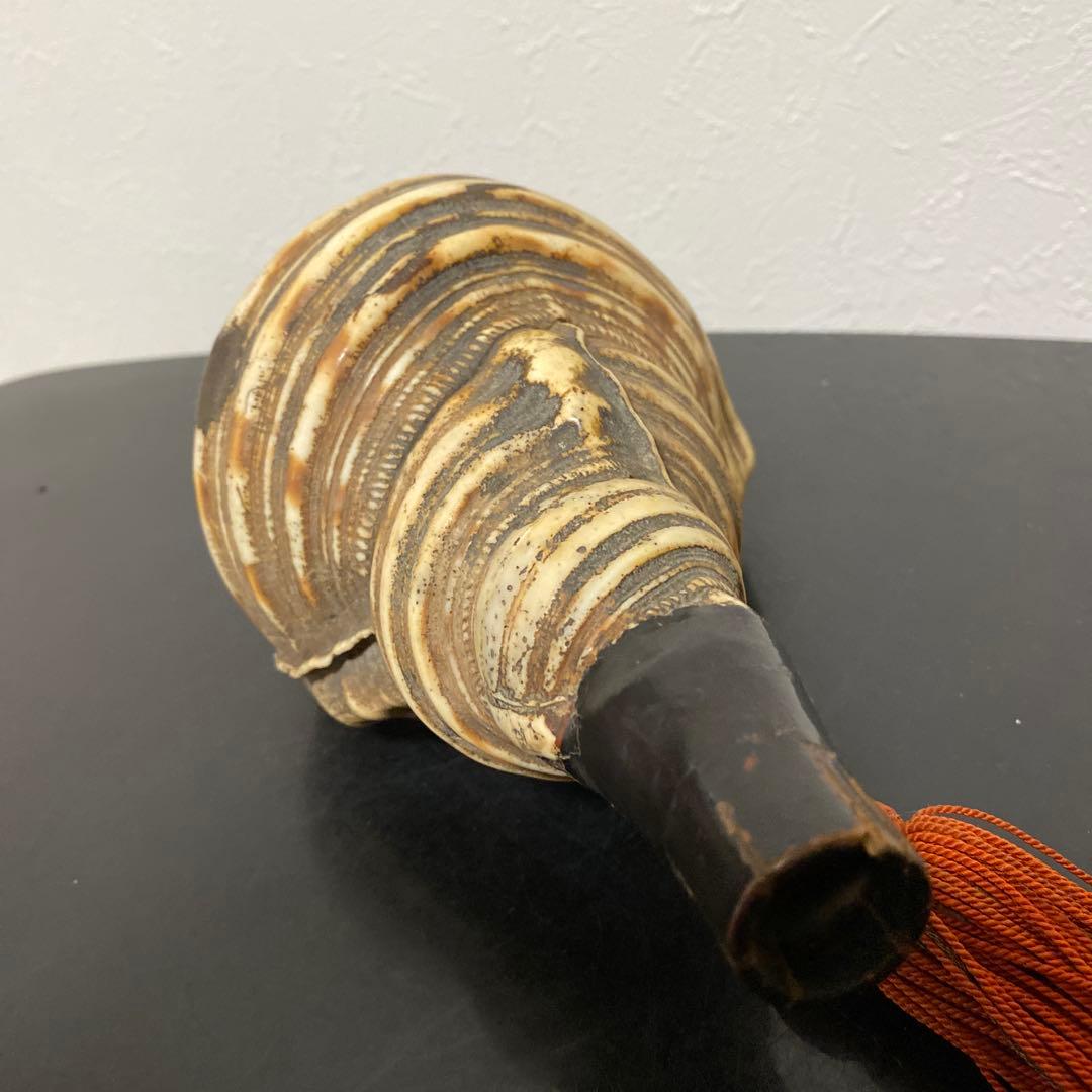 時代物 法螺貝 密教法具 武具 甲冑