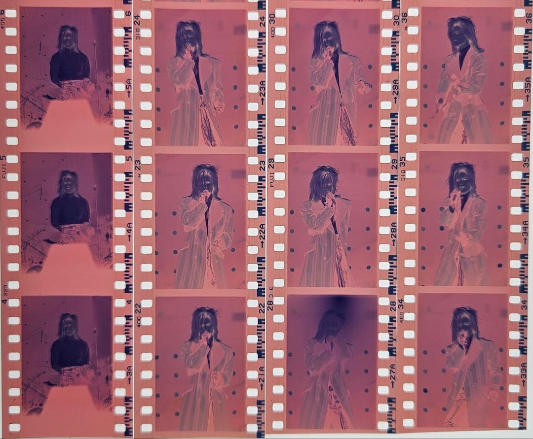 BUCK-TICK櫻井敦司ネガフィルム22コマ