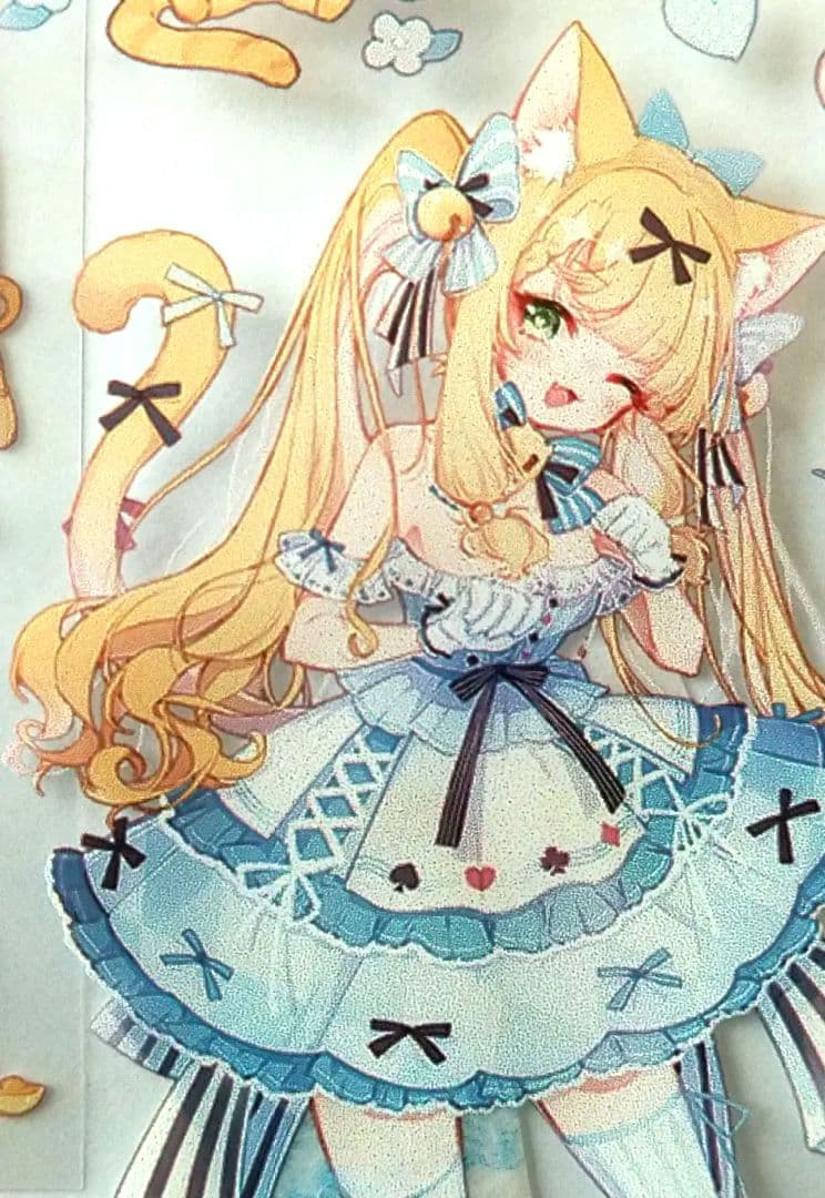 ✩再販✩J43＃猫咪少女(PET)野葵 切り売り海外人物マステ女の子ネコ耳