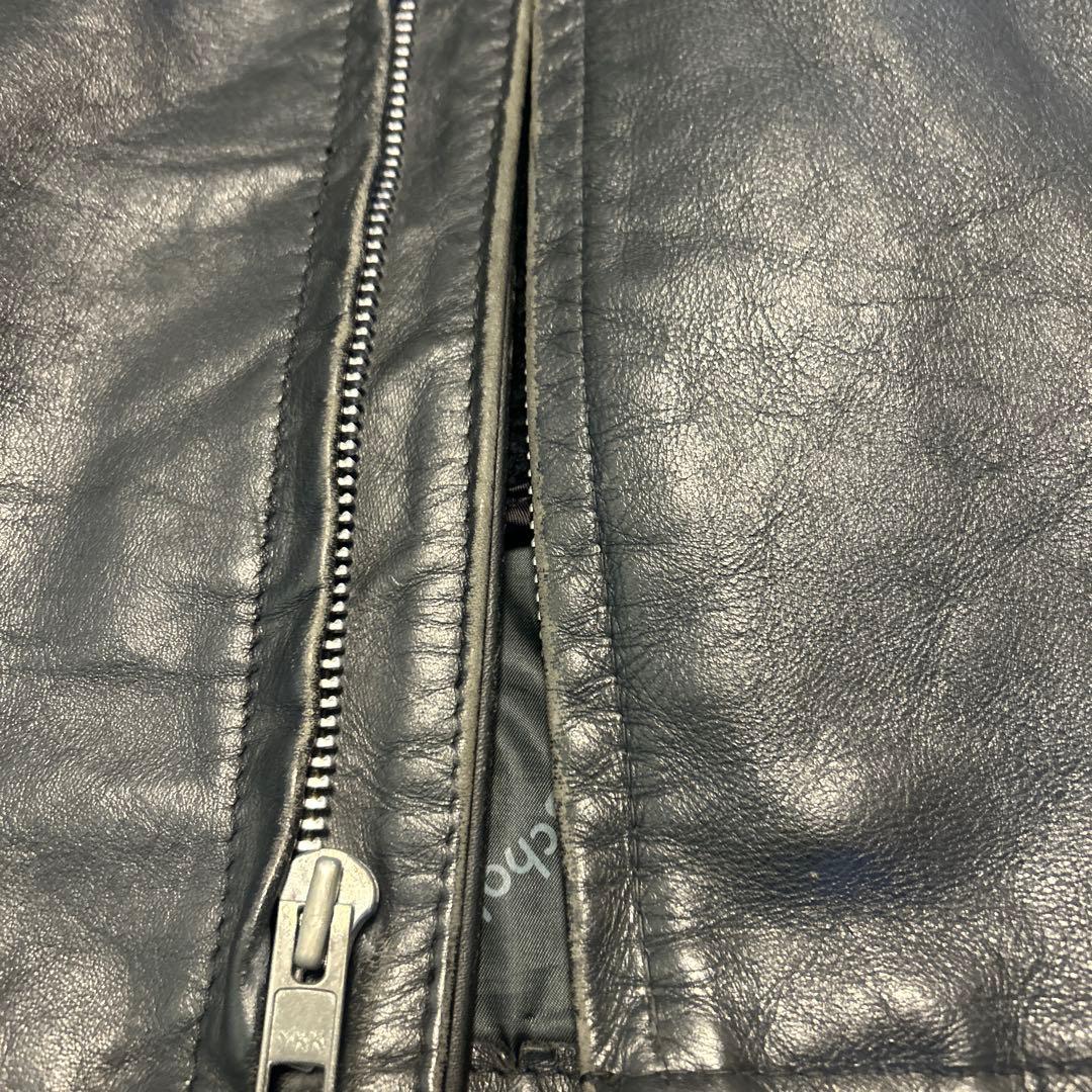 Schott シングルライダースジャケット 革ジャン 38