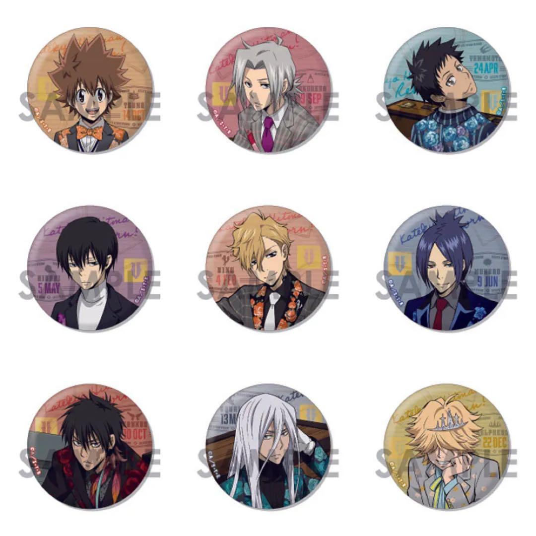 2種 100個セット■家庭教師ヒットマンREBORN! トレーディング缶バッジ