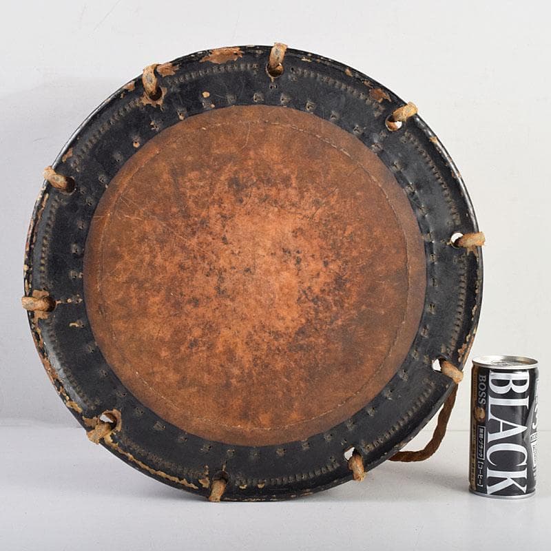 和楽器　和太鼓　日の出松鶴蒔絵　締太鼓　撥付　V　R9351B