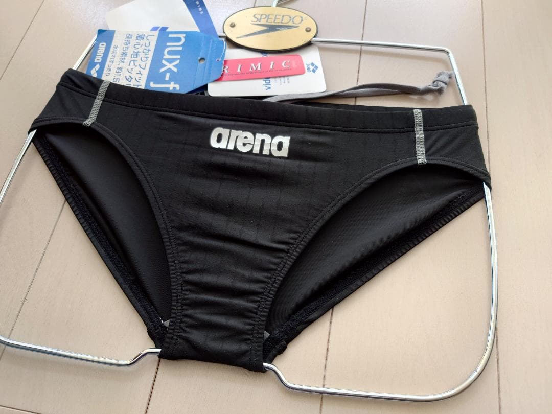 arena NUX-f ニュークス ARN-6015光沢ブラック Lサイズ競パン