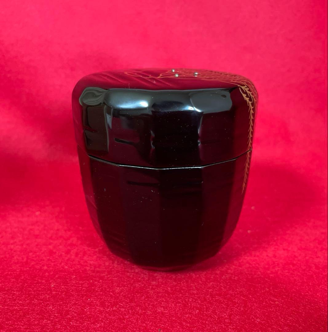 茶道具　柳棗　弘峰作