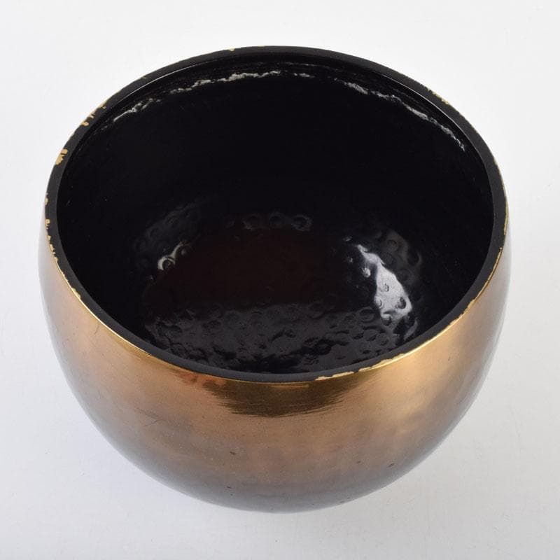 仏教美術　仏具　銅製鎚目　紅葉蒔絵　本手打　おりん　V　8937