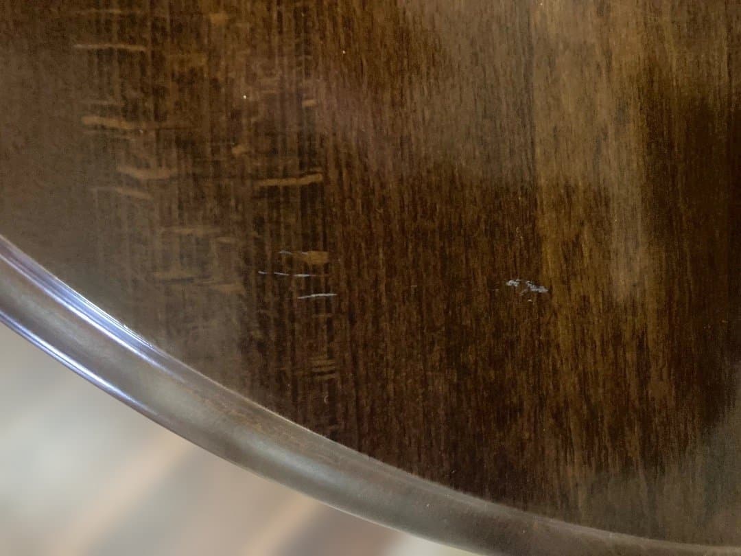 karimoku コロニアル　ウォルナットの丸テーブル