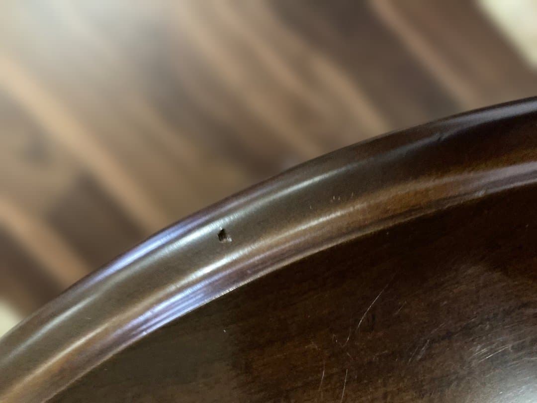 karimoku コロニアル　ウォルナットの丸テーブル