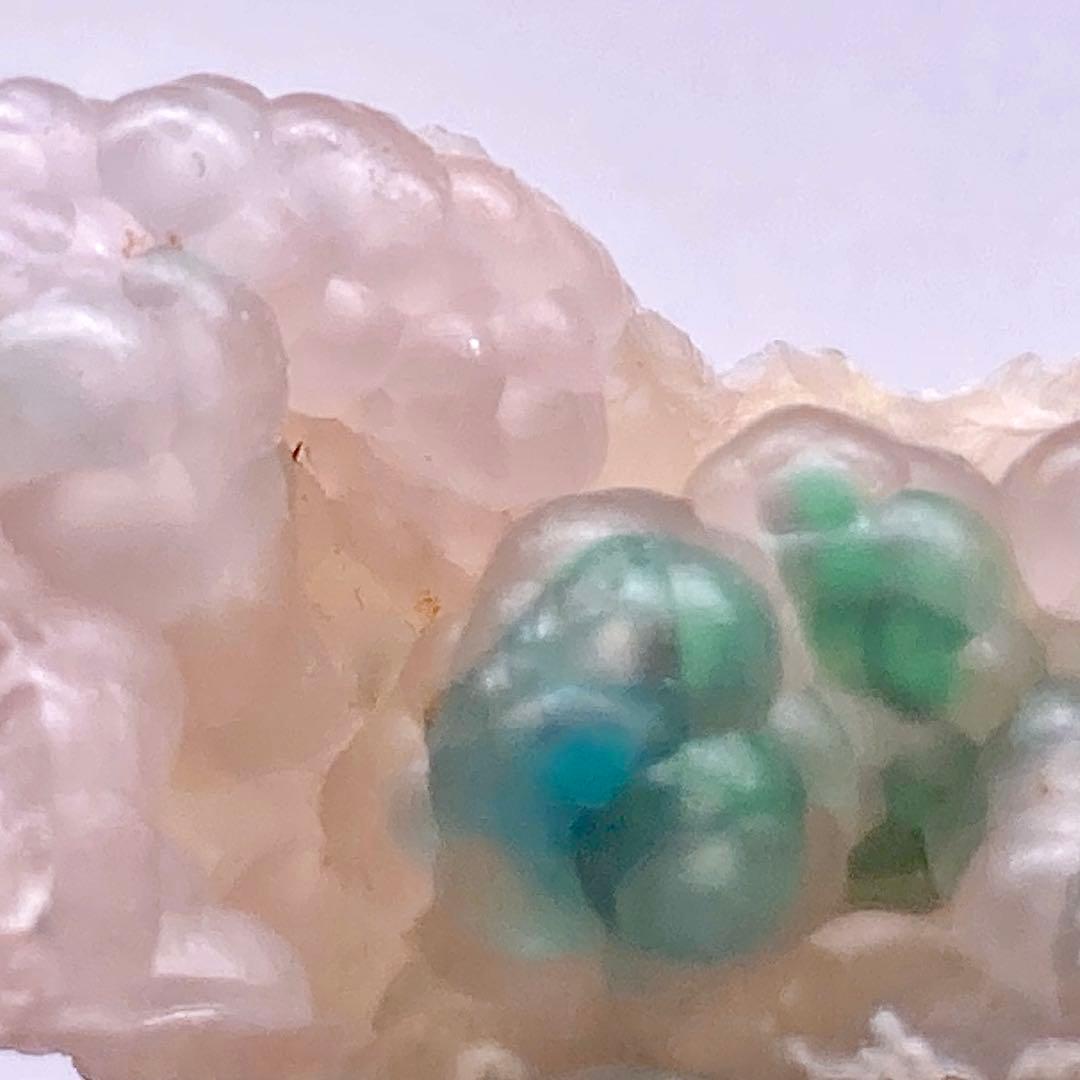 し*ま様 『2022年発見』　クリソコラインカルセドニー　原石　鉱物標本　天然石