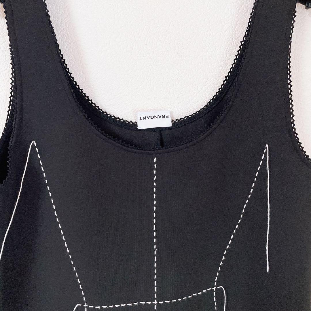 トップス FRANGANT Torso tops BLACK
