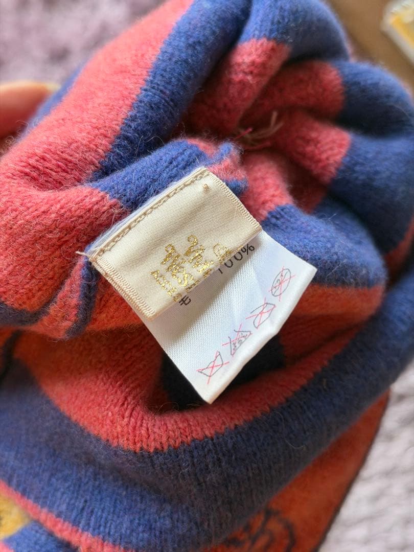 耳あてニット帽