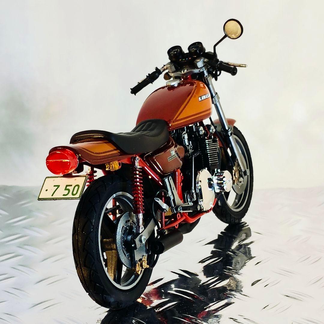 アオシマ1/12　CBX400F／GSX400E／Z750RS　３点 おまとめ