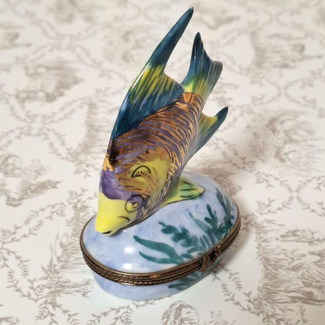 ★幻想的★エンゼルフィッシュ リモージュボックス