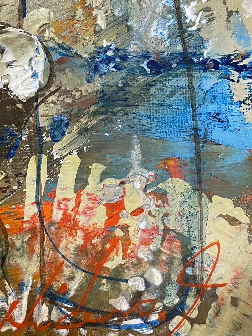 h*7様 「真作」池田秀郎「果実と花」静物画　油彩画　額装　サイン有り　F8号