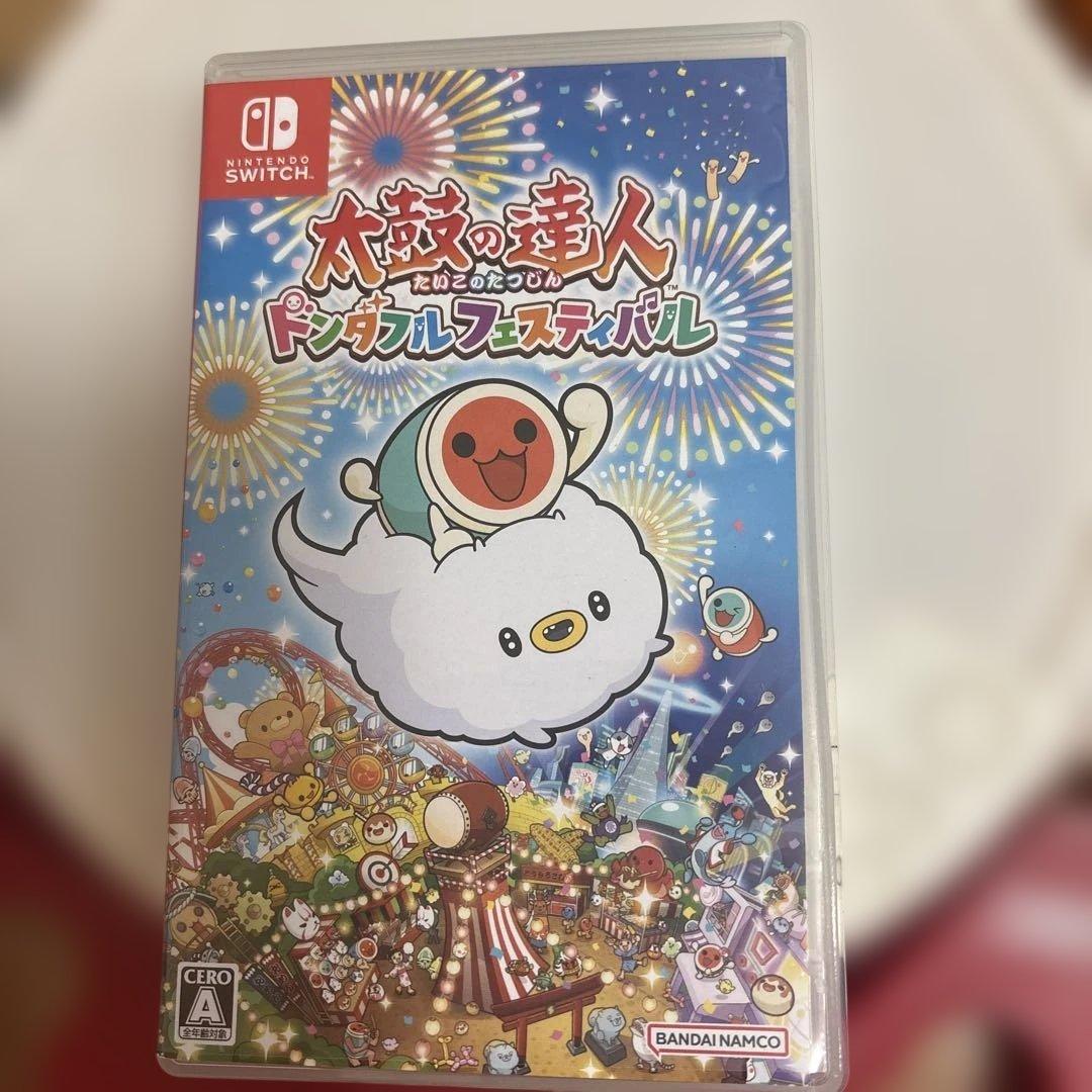 Switch太鼓の達人ドンダブルフェスティバルと太鼓とバチセット