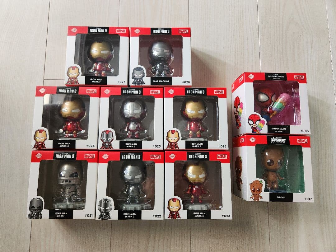 cosb!　アイアンマン　スパイダーマン　グルート