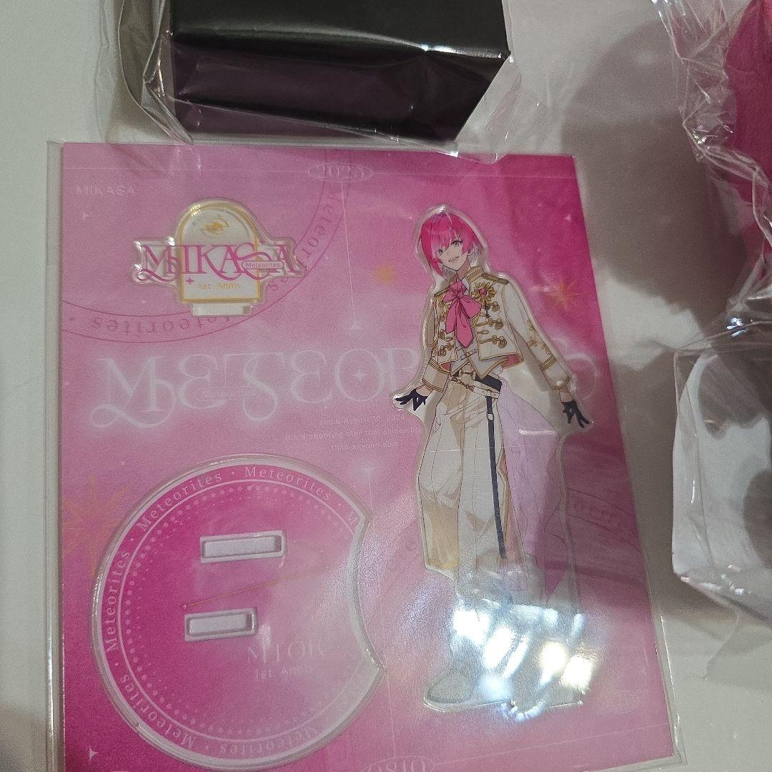 めておら みかさくん 1周年グッズ まとめ売り リング アクスタ ぬいぐるみ