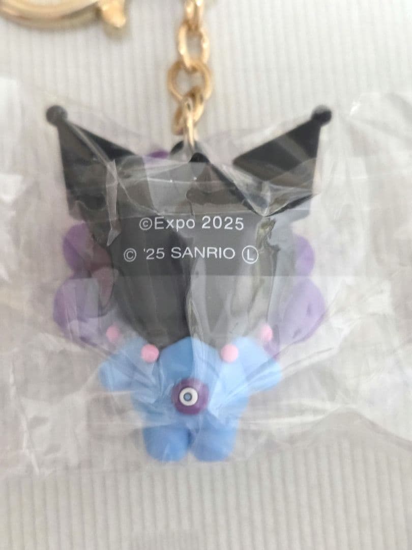 サンリオミャクミャク なりきり立体キーホルダーパステルカラー7種類コンプリート