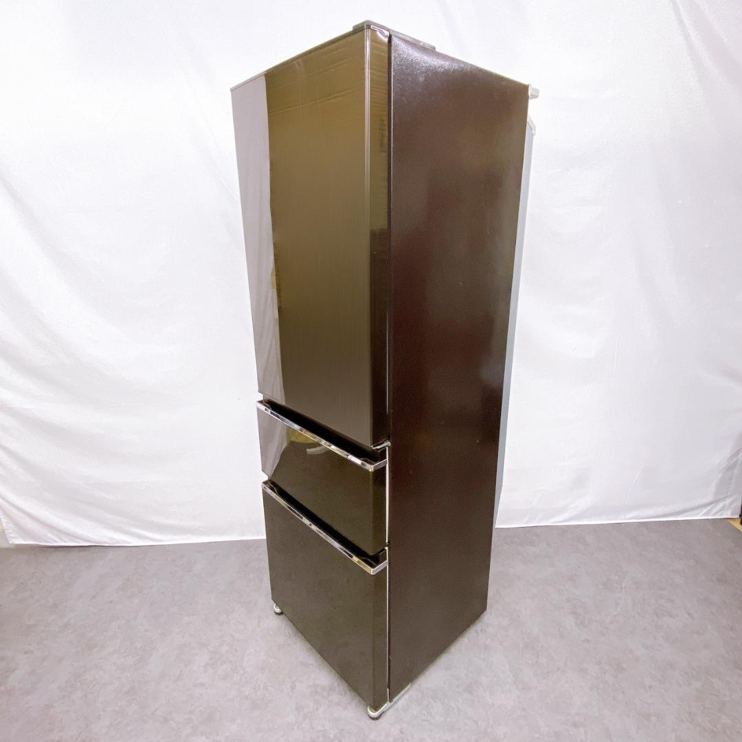 三菱自動製氷付 ノンフロン冷蔵庫　MITSUBISHI MR-CX37A-BR1