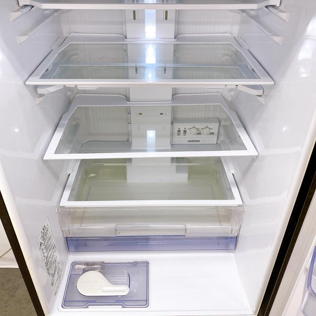 三菱自動製氷付 ノンフロン冷蔵庫　MITSUBISHI MR-CX37A-BR1