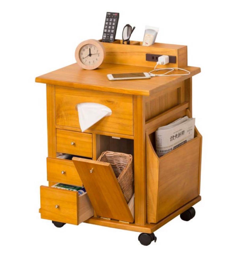 整理収納アドバイザー監修 サイドテーブル 直接渡し可能