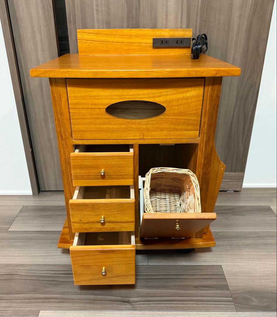 整理収納アドバイザー監修 サイドテーブル 直接渡し可能