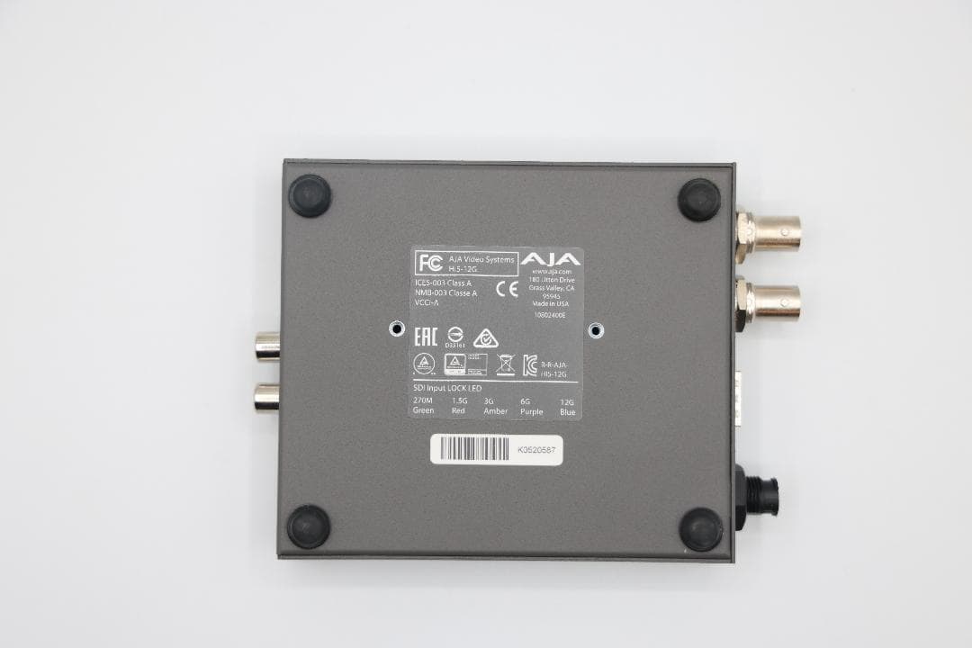 分配器・切替器 AJA Video Systems HI5-12G SDI to HDMI