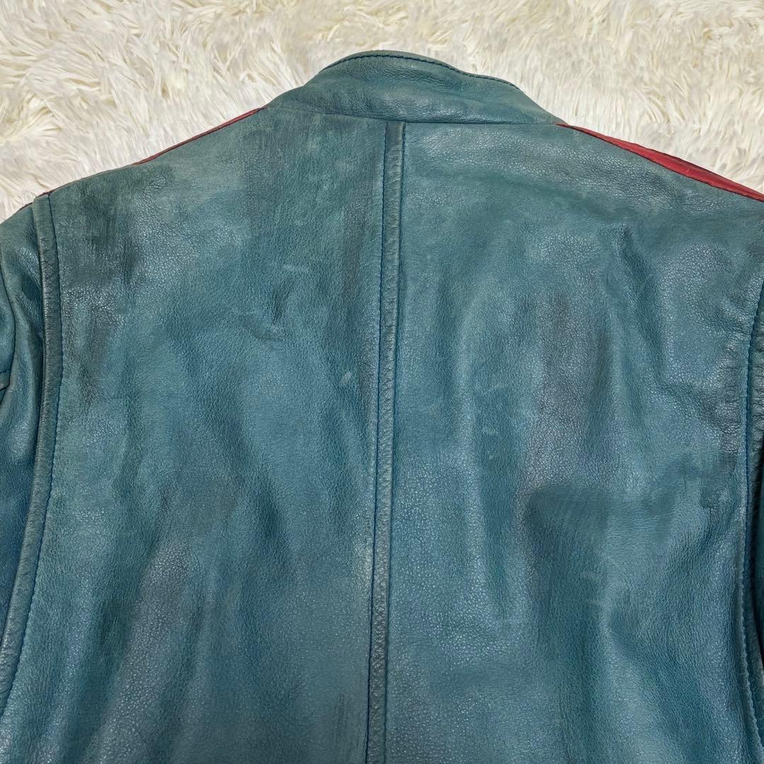 【希少色】 Schott ライダースジャケット シングル ヴィンテージ M