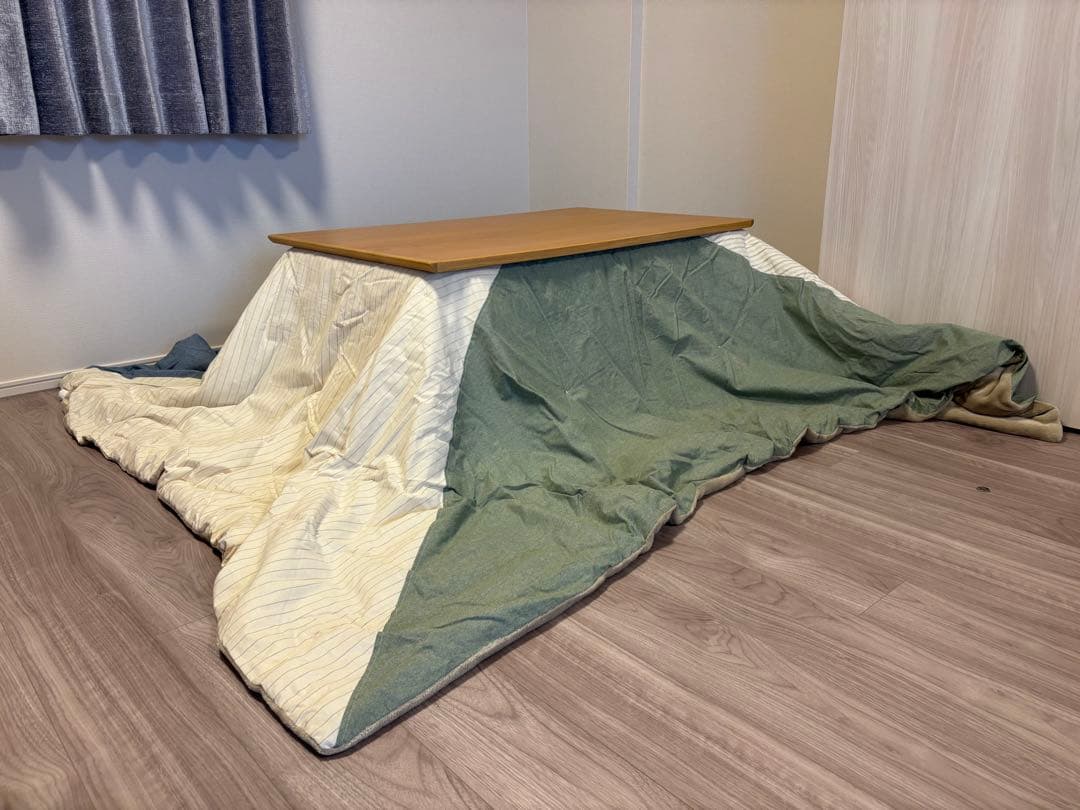 響【unico】METTEこたつテーブル&KOLKIこたつ掛け布団セット