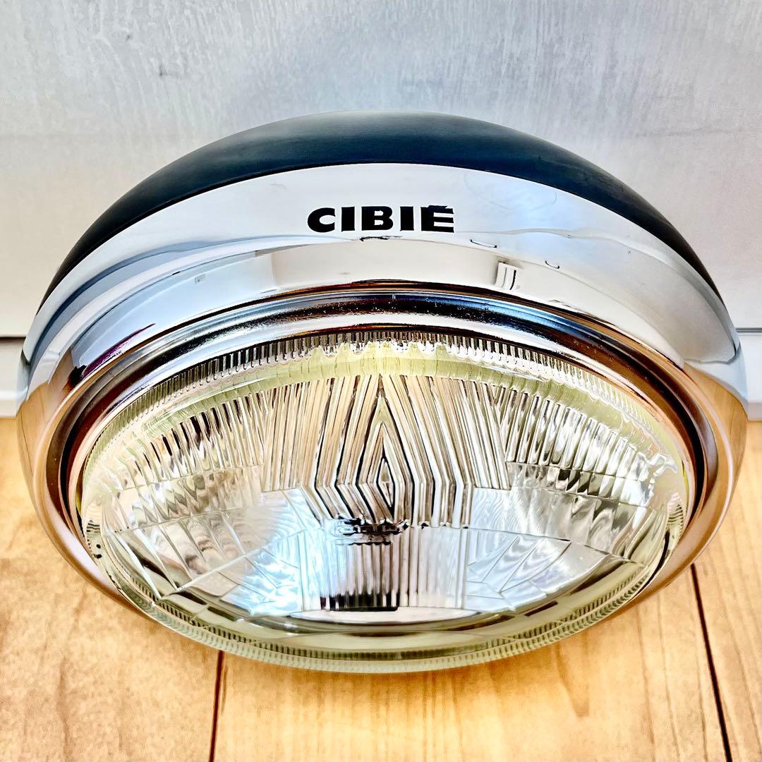 当時物 CIBIE シビエ 凹み ヘッドライト CB400F ホーク マーシャル