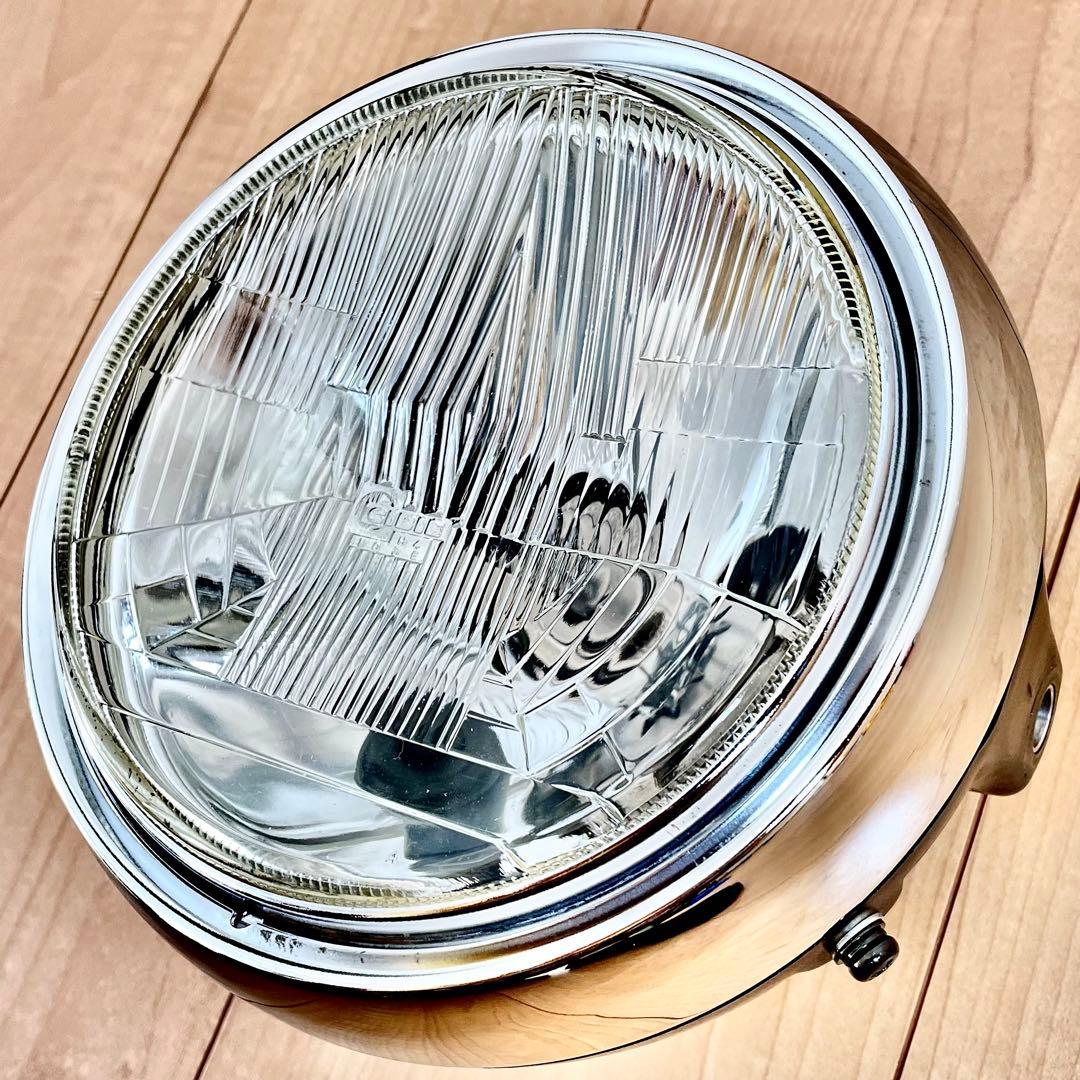 当時物 CIBIE シビエ 凹み ヘッドライト CB400F ホーク マーシャル