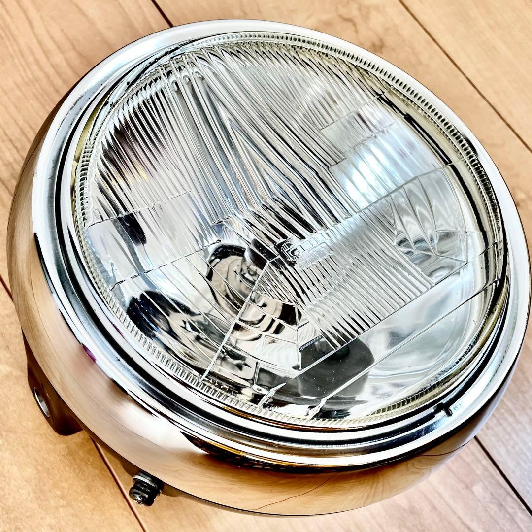 当時物 CIBIE シビエ 凹み ヘッドライト CB400F ホーク マーシャル