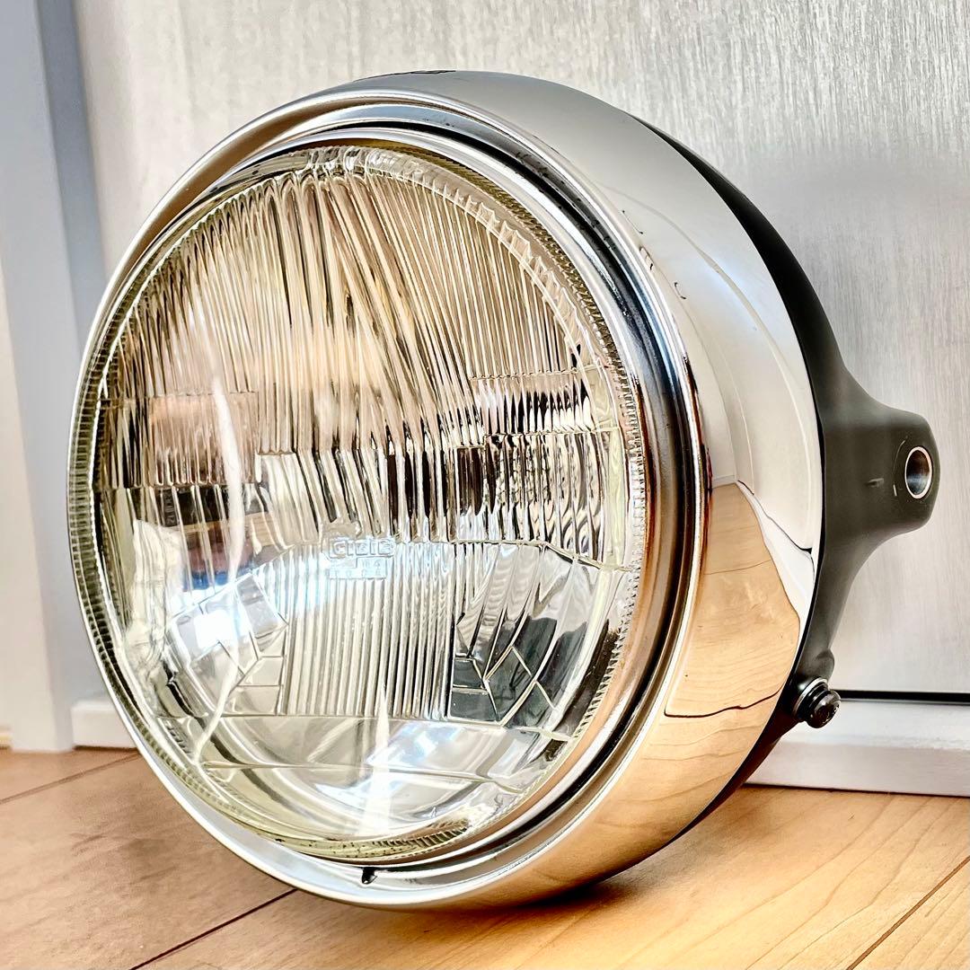 当時物 CIBIE シビエ 凹み ヘッドライト CB400F ホーク マーシャル