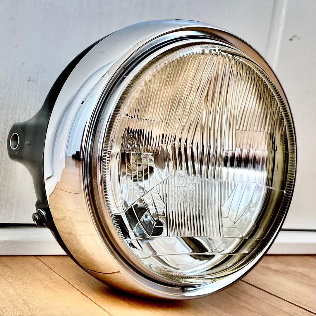 当時物 CIBIE シビエ 凹み ヘッドライト CB400F ホーク マーシャル