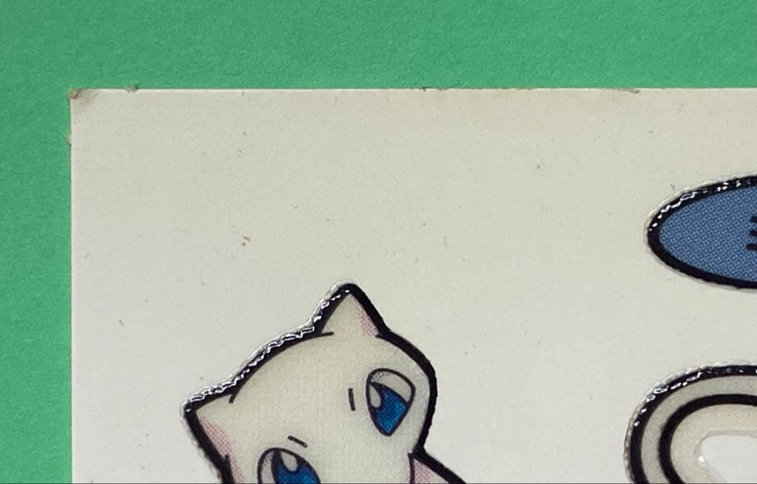 ポケモンパン　デコキャラシール ミュウ初期レア