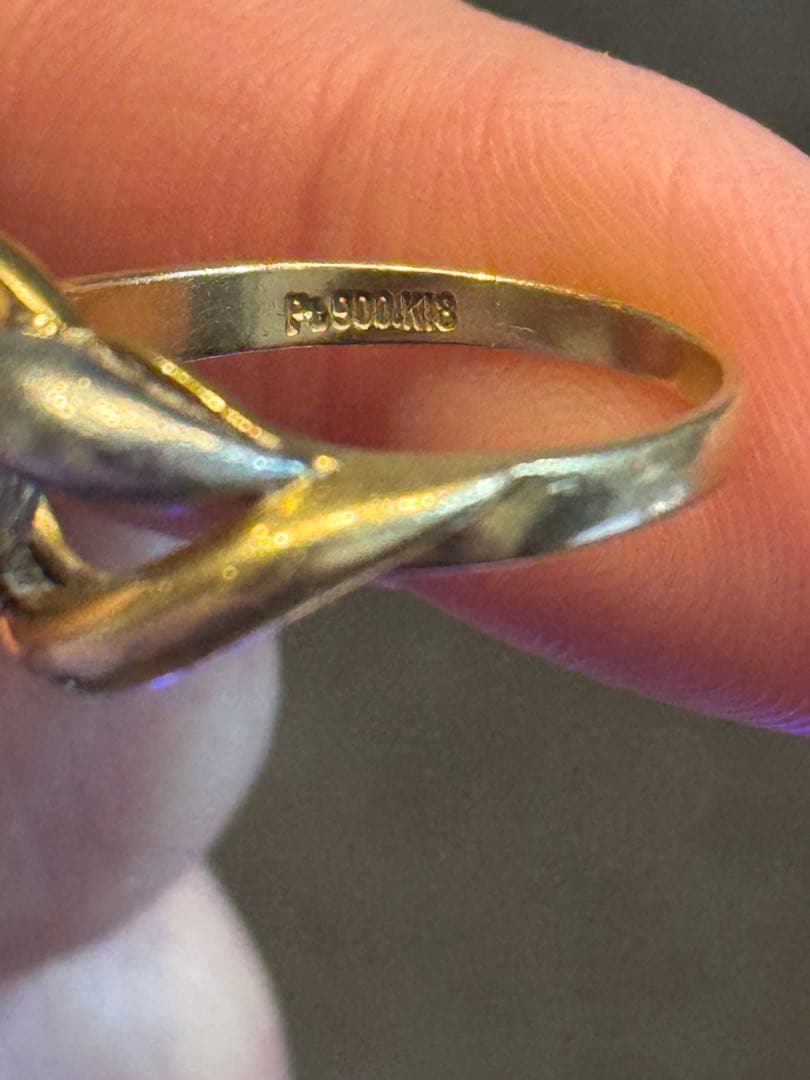 PT900 K18 ツイストリング