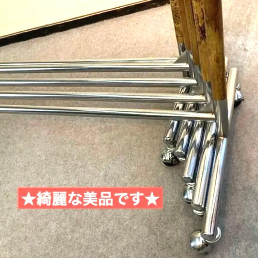 ★美品★メンテ済■120cm幅 ■店舗用　アパレルハンガーラック★直接引き取り可