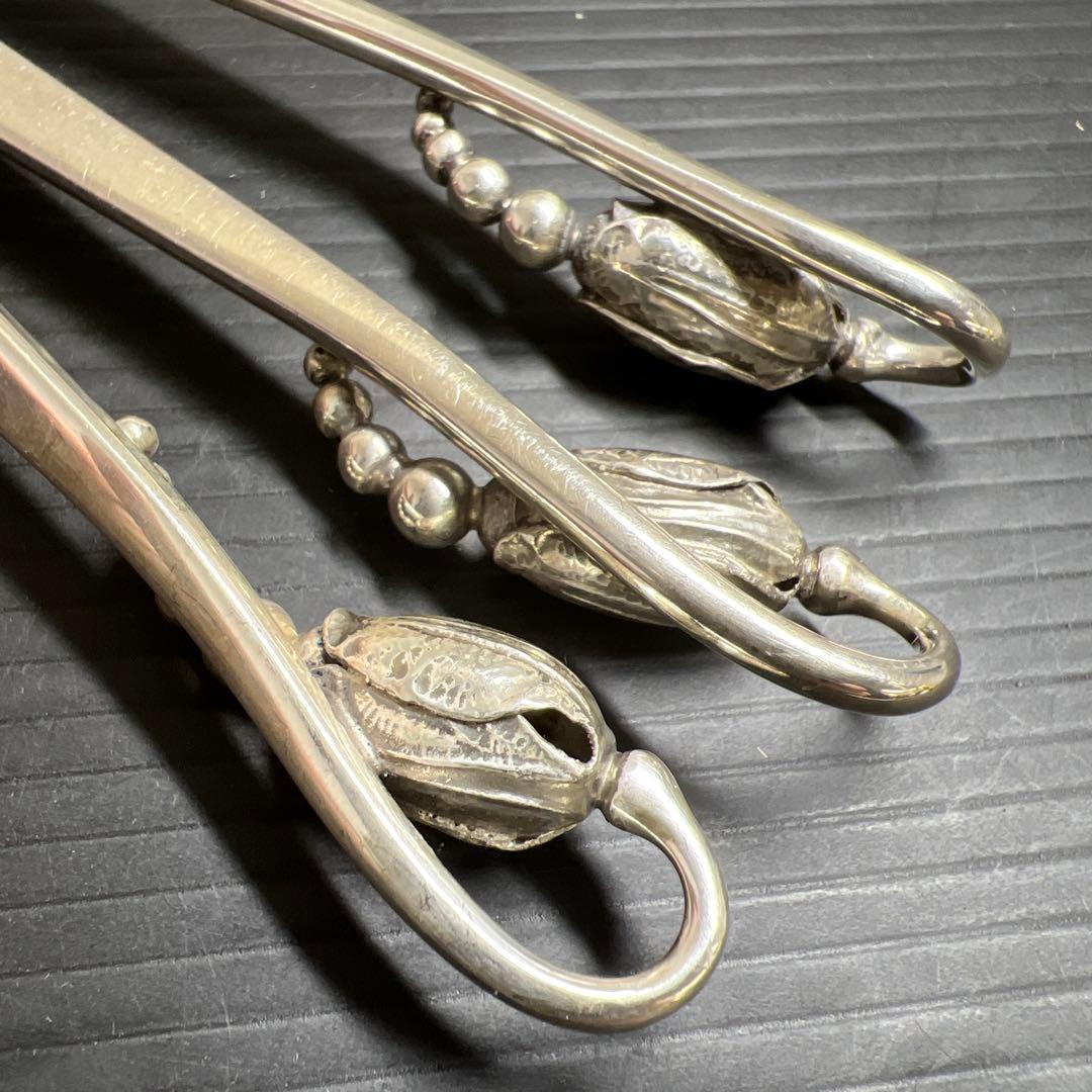 ジョージジェンセンブロッサムsterling925デザートスプーン6本208g