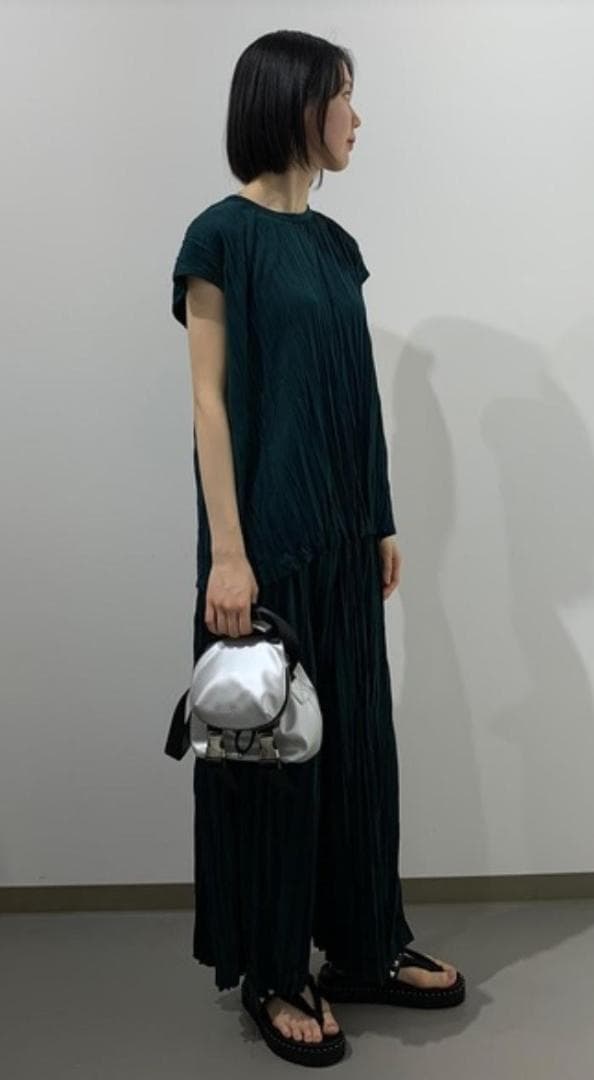 282t*美品 ZUCCa ズッカ ライトPEワッシャー パンツ