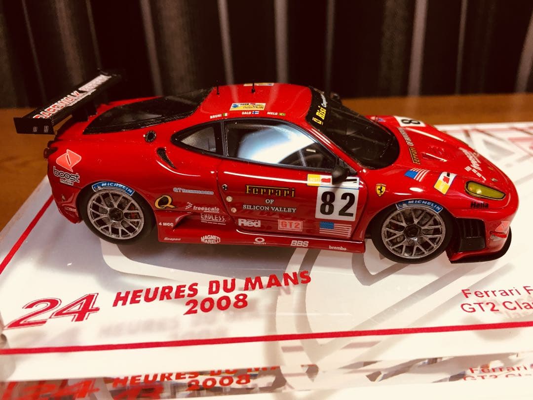 ル マン 2008 GT2チャンピオン フェラーリ430GT サイン入りBBR