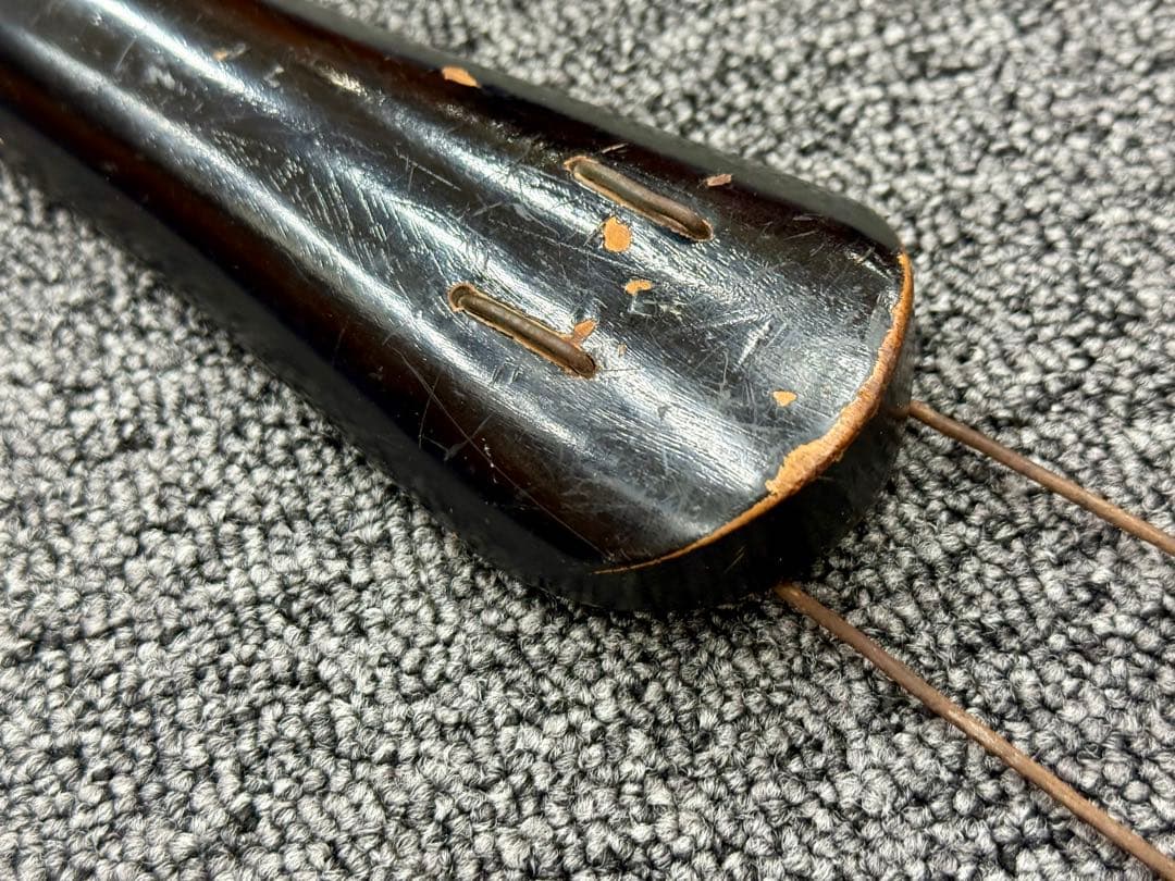 【希少】’60s ビンテージ 木曽 日本弦楽器 コントラバステールピース！貴重！