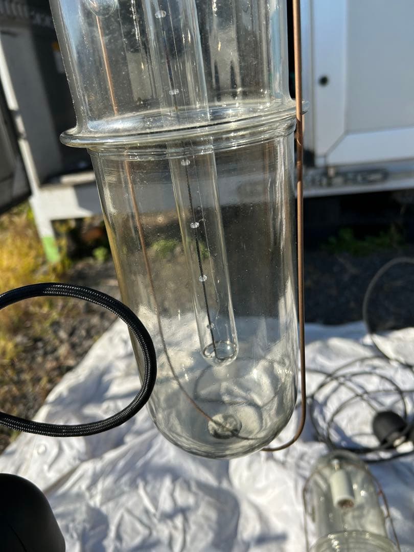 ピーター・アイビー　ライトカプセル　L クリアガラス ペンダントライト