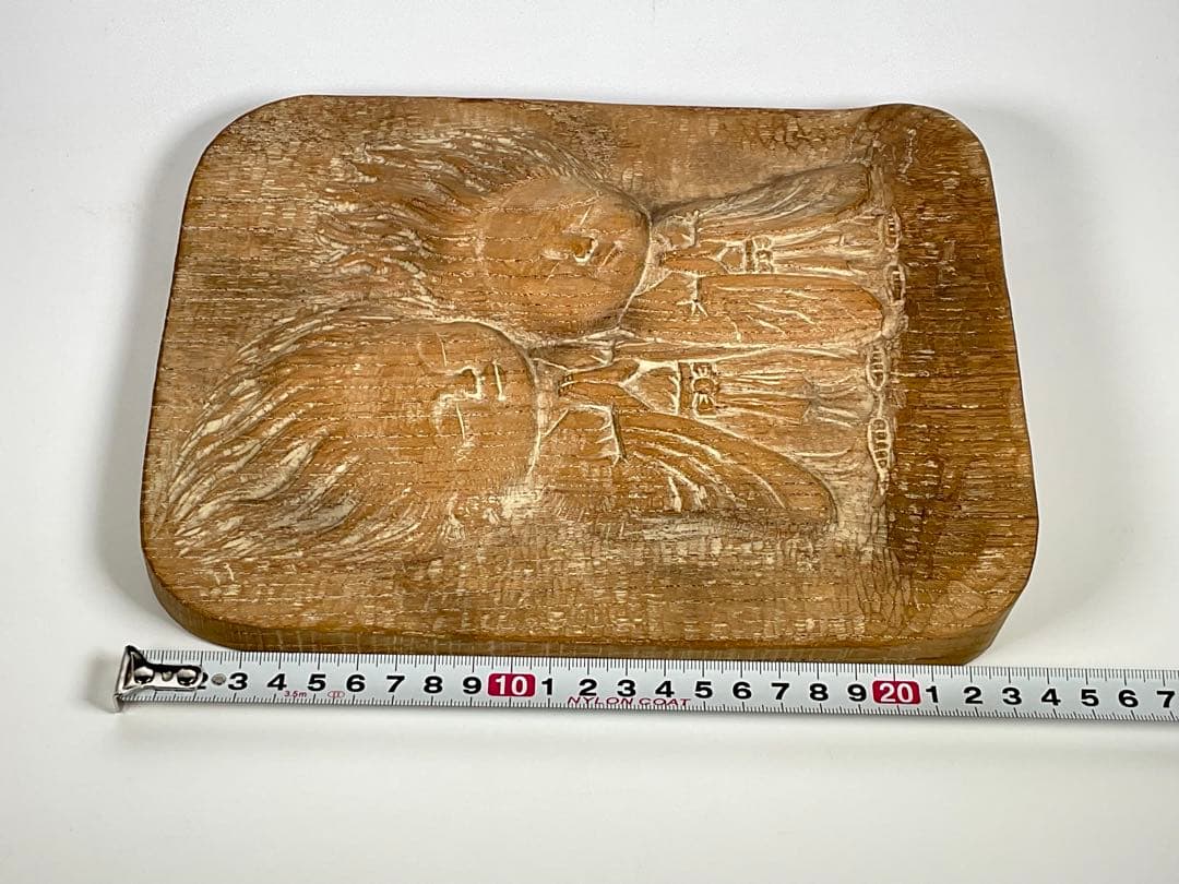 彫刻家　牧田善晴　ふたりの童子　祈り　木彫　一刀彫　長野県