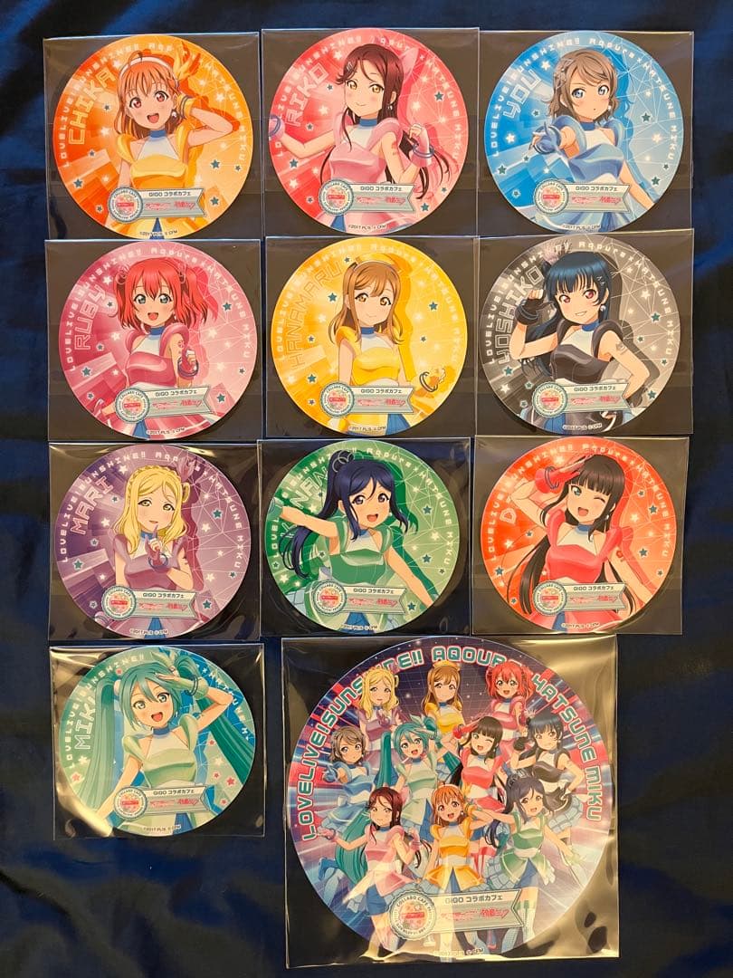 ラブライブ！サンシャイン!! 初音ミクコラボコースターセット