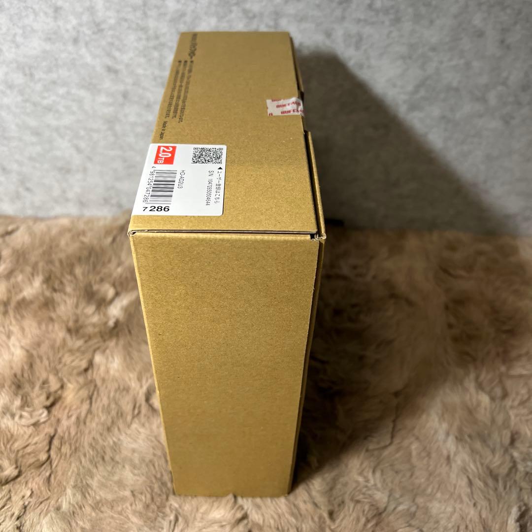 新品未開封　バッファロー 外付けハードディスク2TB テレビ録画HD-AD2U3