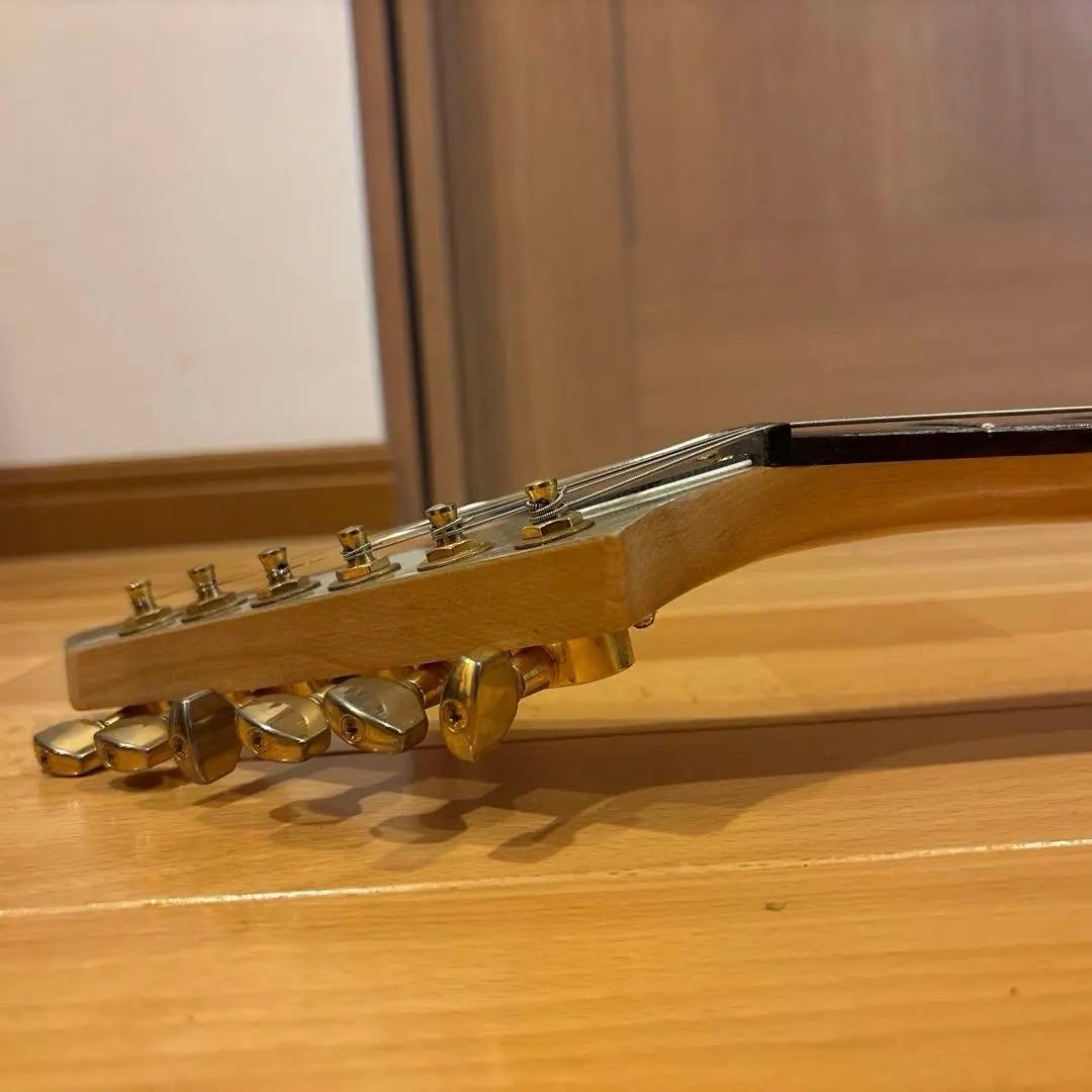 【たっちです】FERNANDES ゴールドパーツ仕様 トレモロアーム付